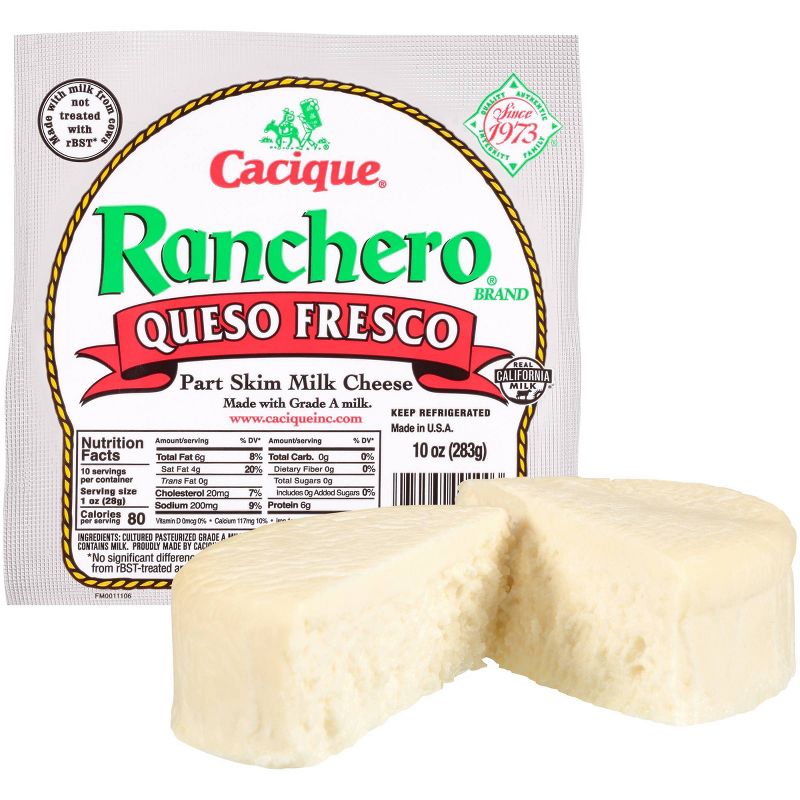 Cacique Ranchero Queso Fresco Cheese - 10oz