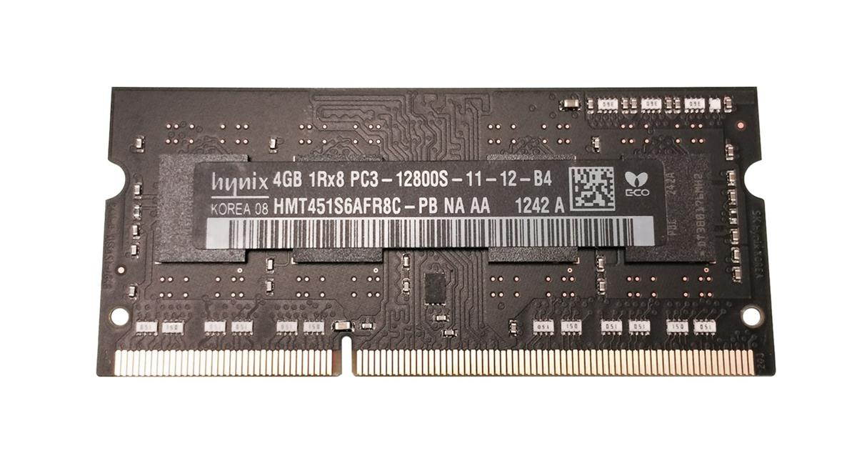 HYNIX 4GB DDR3 1600MHZ 204-PIN LAPTOP MEMORY HMT451S6AFR8C-PB
