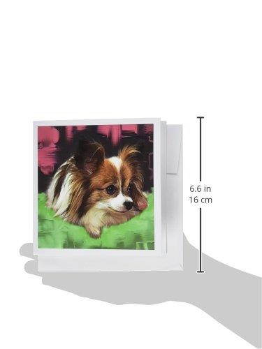 3dRose Papillon - Greeting Cards, 6 x 6 inches, set of 6 (gc_4159_1)