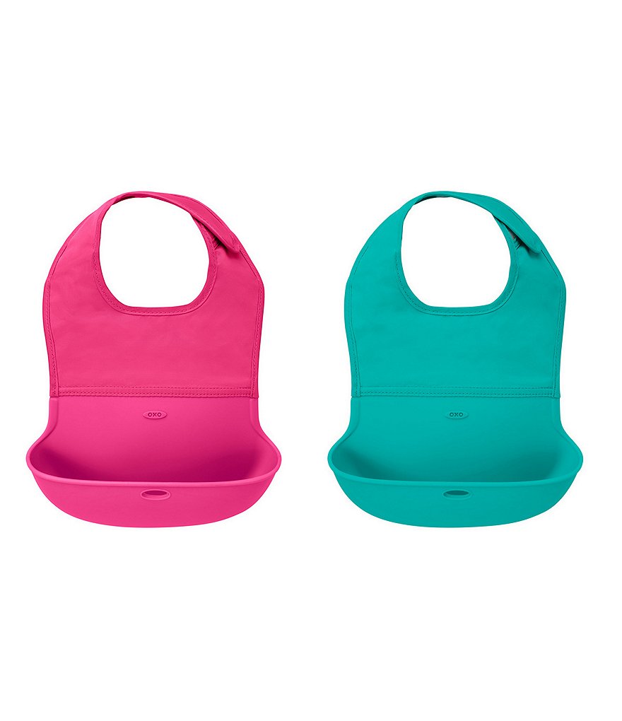 OXO OXO Tot Roll-Up Bib 2-Pack