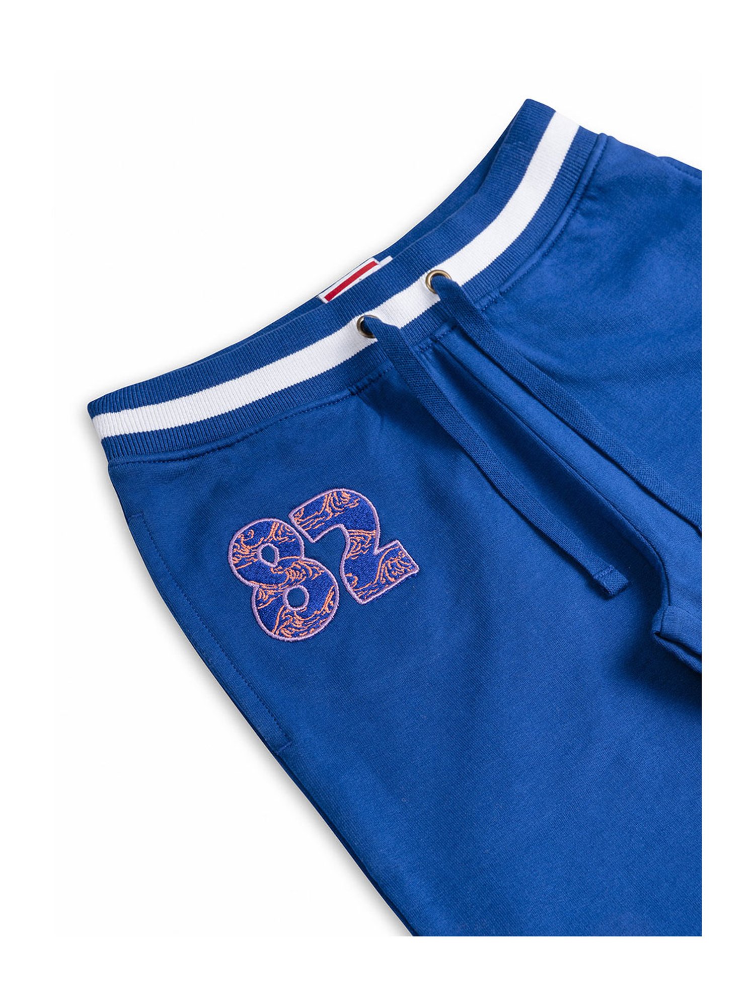 Beverly Hills Polo Club Kids Blue Applique Shorts