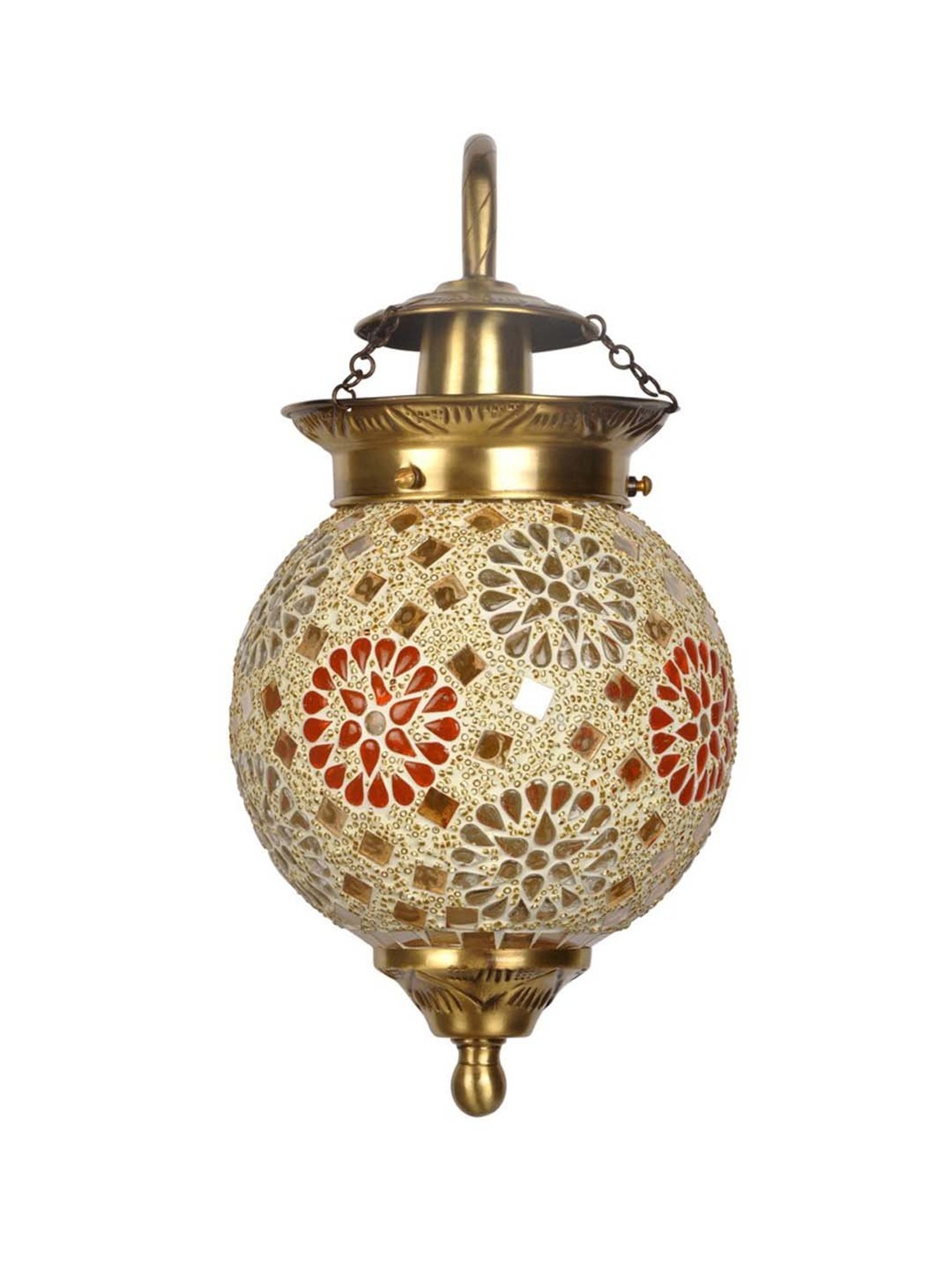 Fos Lighting Antique Brass Usha Double Wall Light (Bulb not included) - Set of 1