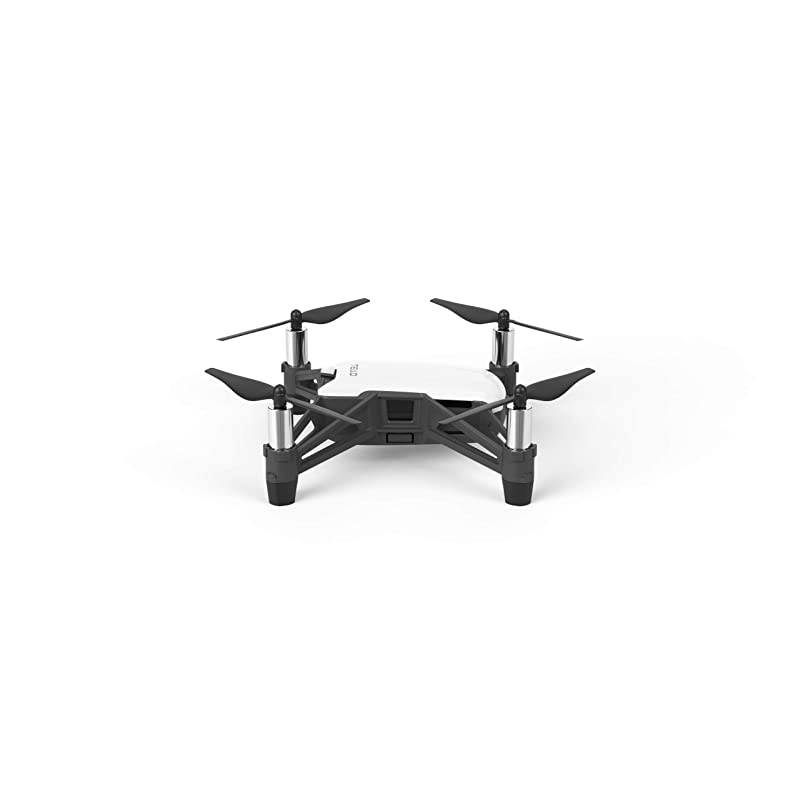 Ryze Tech Tello - Mini Drone Quadcopter UAV for Kids Beginners 5MP Camera HD720 Video 13min Flight Time Education Scratch Programming Toy Selfies, powered by , White