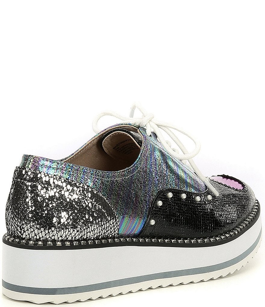 SAS Siesta Leather Wedge Oxford