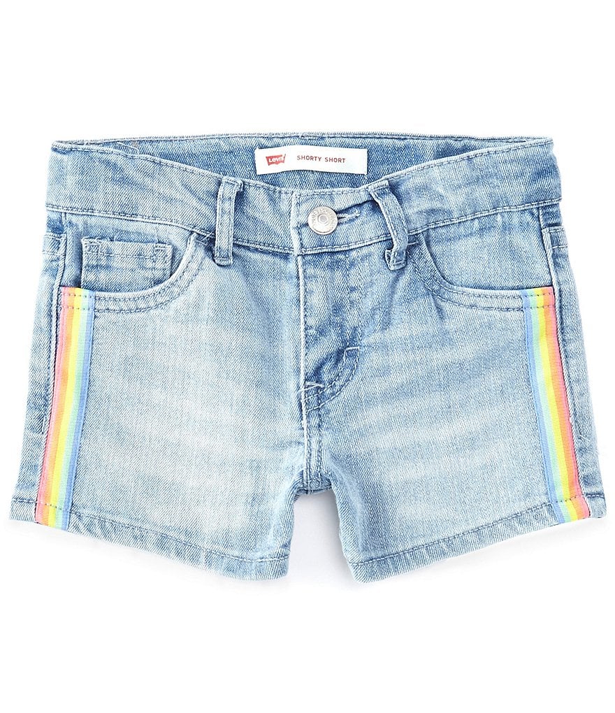 Levi's&reg; Little Girls 4-6X Shorty Denim Shorts