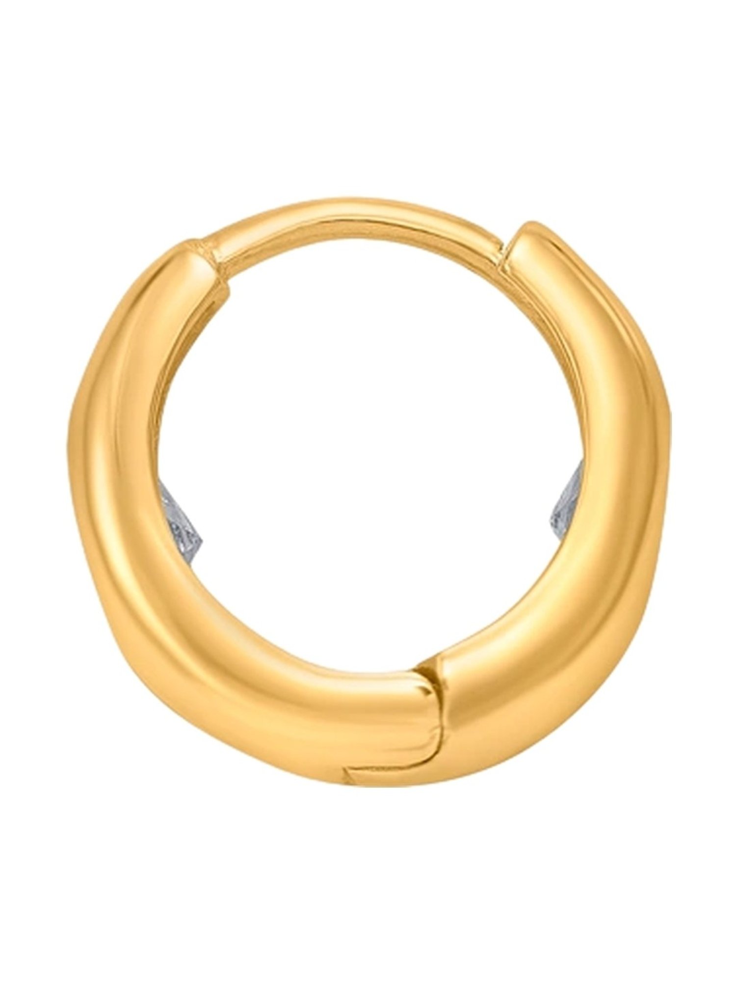 P.N.Gadgil Jewellers 22 Karat (916) BSI Hallmarked Yellow Gold Bali Mens EarringEarring For Men