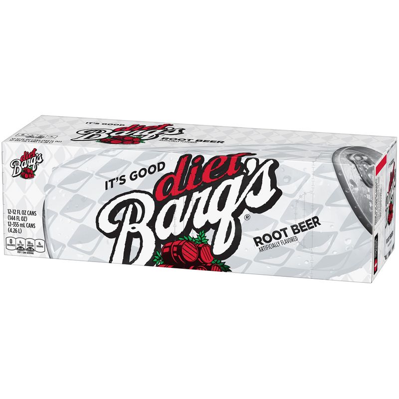 Barq's Diet Root Beer - 12pk/12 fl oz Bottles