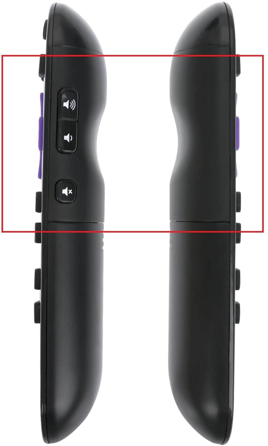 New Replacement Remote Control Compatible with Hisense Roku LED TV 32H4D 40H4D 43H4D 43R7050E 50H4D 50R7050E 55R7E 65R7E 65R7050E HU40K2211FWR 55R6E 60R6E 65R6E 43R6E 50R6E 43R7050E1 55R7050E