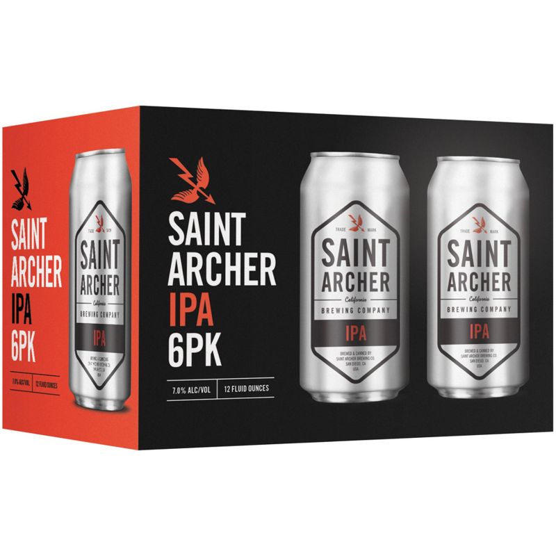 Saint Archer IPA Beer - 6pk/12 fl oz Cans