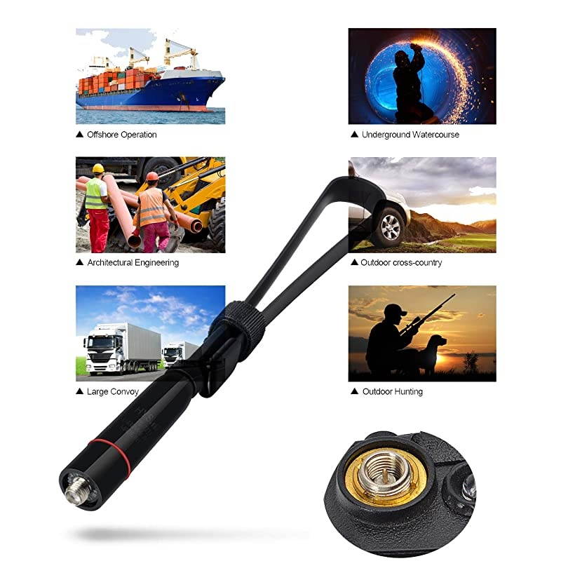 BC646 4Pin Microphone Replacement for CB Radios Comfortable Ergonomic Pistol Grip Design Rugged Construction Clear Quality Sound Built for The Professional Driver