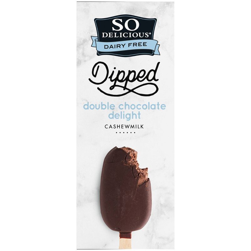 So Delicious Dairy Free Double Chocolate Frozen Dessert Bar - 2.3oz