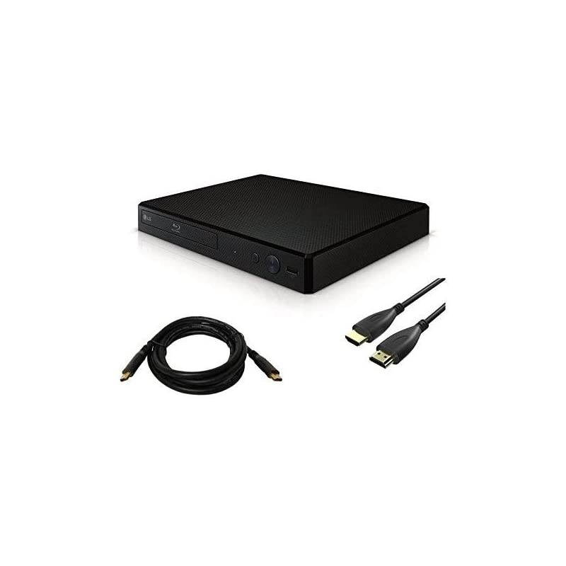 BP175 BluRay DVD Player with HDMI Port Bundle Comes with a 6 Foot HDMI Cable