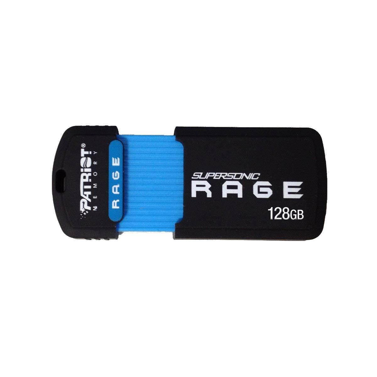 Patriot 128GB Supersonic Rage Series USB 3.0 Flash Drive With Up To 180MB/sec- PEF128GSRUSB