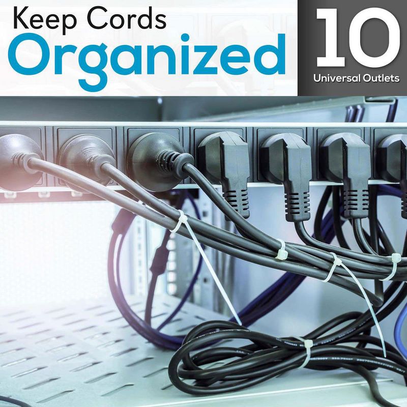 Tripp Lite 2ft Heavy Duty Power Extension Cord 15A 14 AWG C14 C15 Red 2' - For PDU, UPS, Computer, Server, Storage Device, Workstation