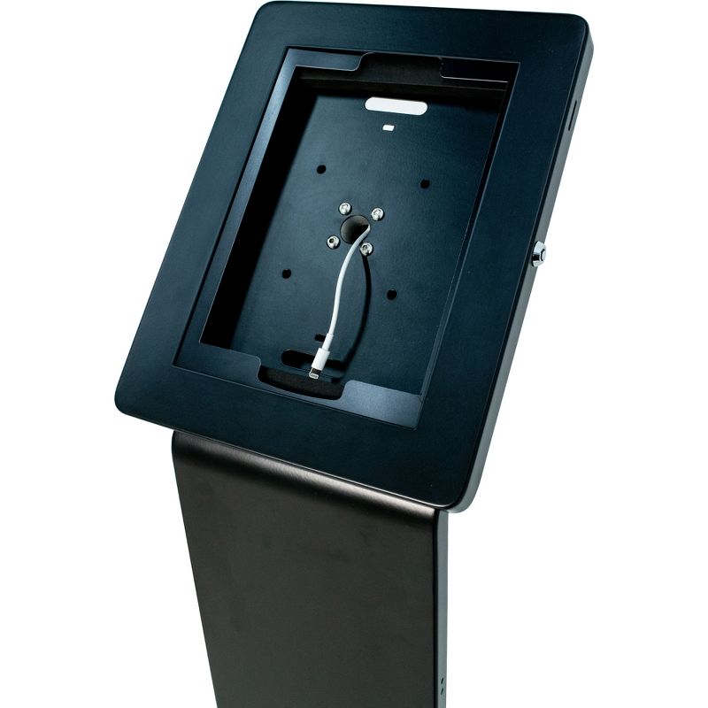 CTA Digital Premium Locking Floor Stand Kiosk - Up to 10.5" Screen Support - 13.5" Width x 16" Depth - Floor Stand - Steel
