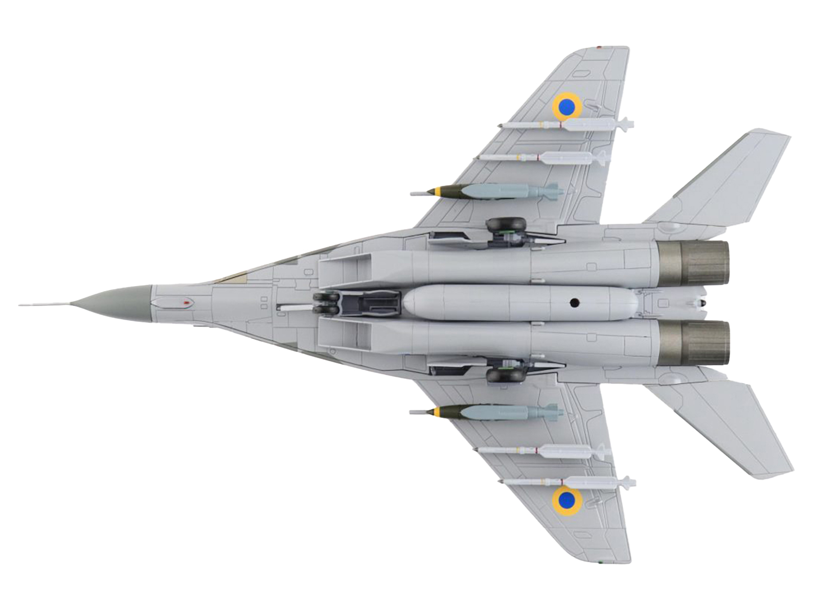 Mikoyan-Gurevich MiG-15Bis Fighter Aircraft "8170 Early Soviet Fighter" Soviet Air Force "Air Power Series" 1/72 Diecast Model by Hobby Master