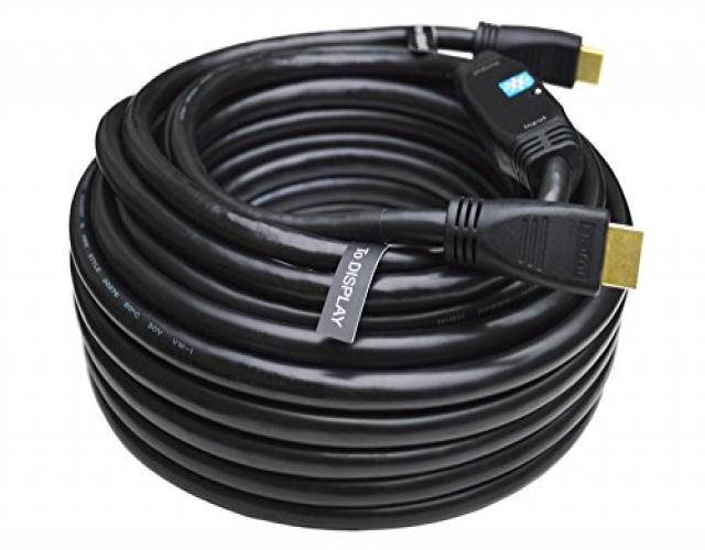 direct access tech. up to 1080p high-speed hdmi cable with signal booster (50 feet/15.25 meter)(4016)