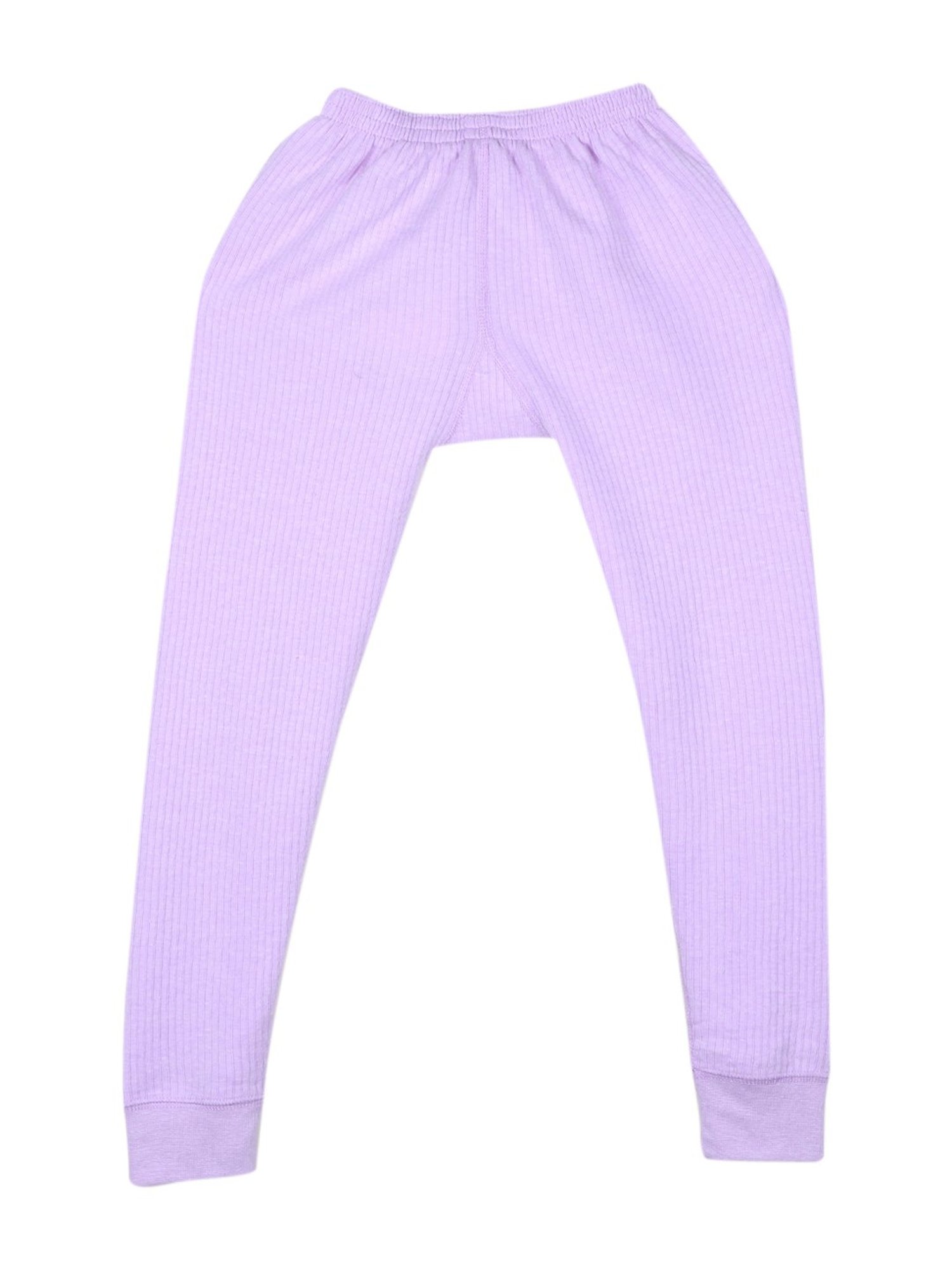 Monte Carlo Kids Light Purple Solid Thermal Pants