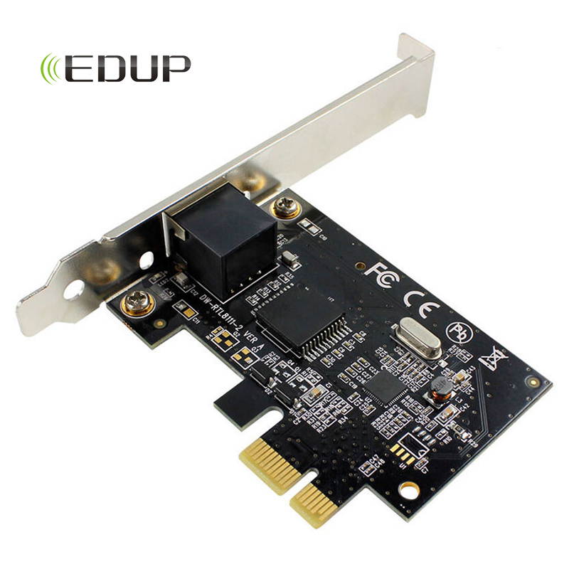 Gigabit Ethernet PCI-Express Network Card 10/100/1000Mbps PCI-E Network Adapter RJ45 LAN Adapter Controller Converter RTL8111