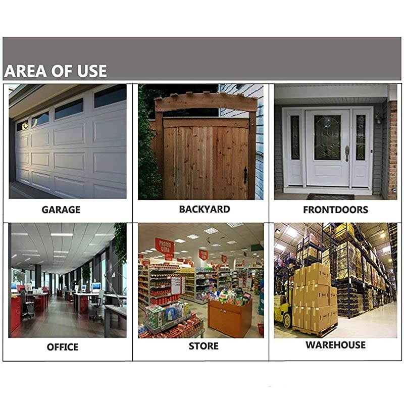 Bullet Dummy Fake Surveillance Security CCTV Dome Camera Indoor Outdoor with 1 LED Light, Security Alert Sticker Decals (TC-B2), 2 Packs, Black