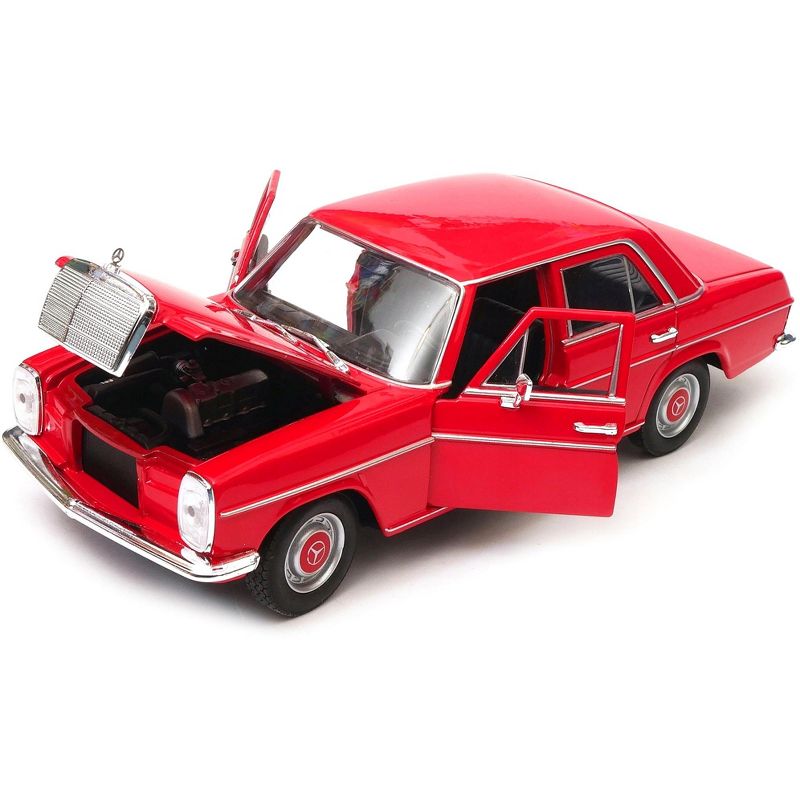 Mercedes Benz 220 Red "NEX Models" 1/24 Diecast Model Car by Welly