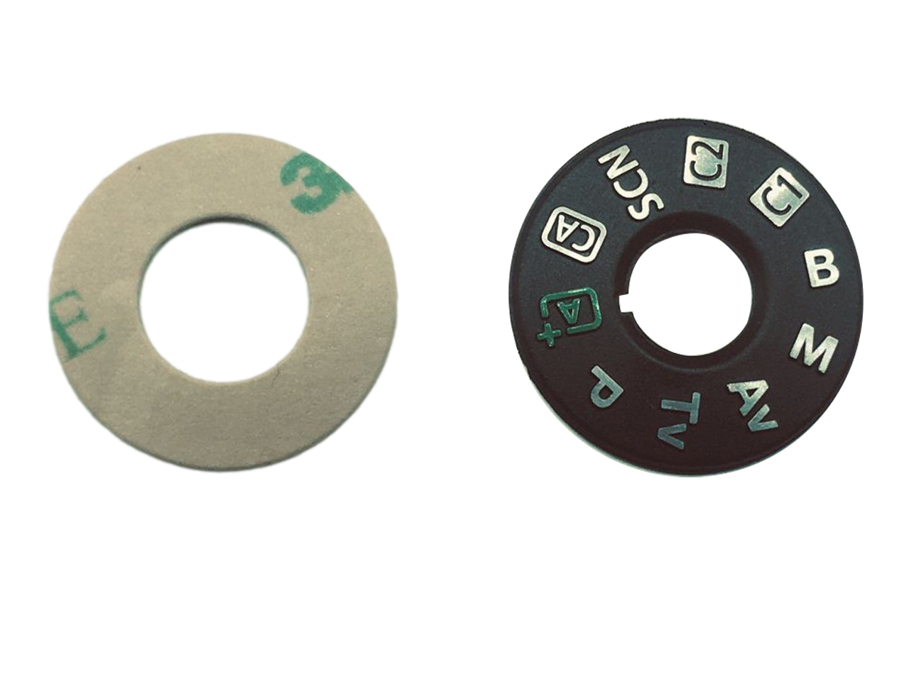 Digital SLR Camera Accessories,Function Turntable,Gear Mode Cover,for Canon EOS 6DMARKII  6D2