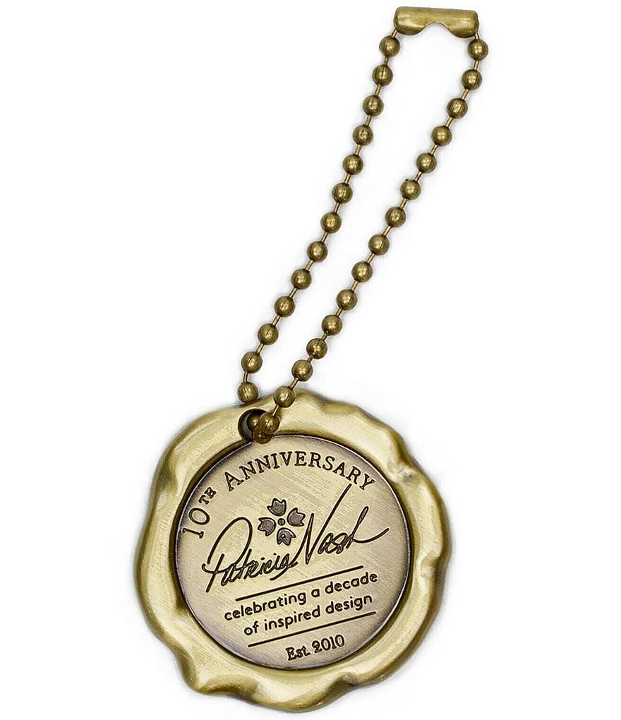 Patricia Nash Birds of Paradise Embroidery Collection Ferrara Frame Shoulder Bag