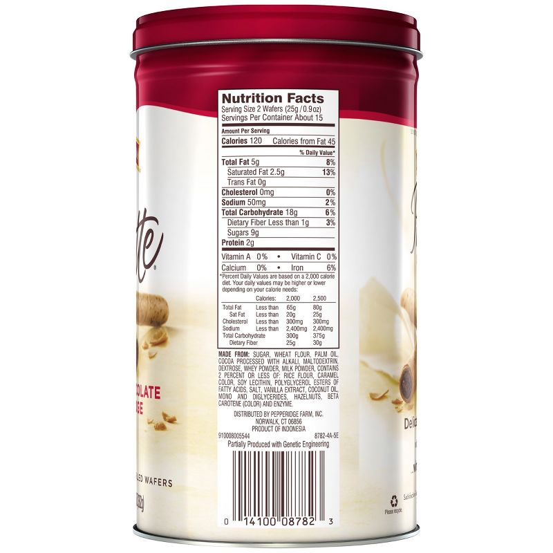 Pepperidge Farm Pirouette Chocolate Fudge Cookies - 13.5oz