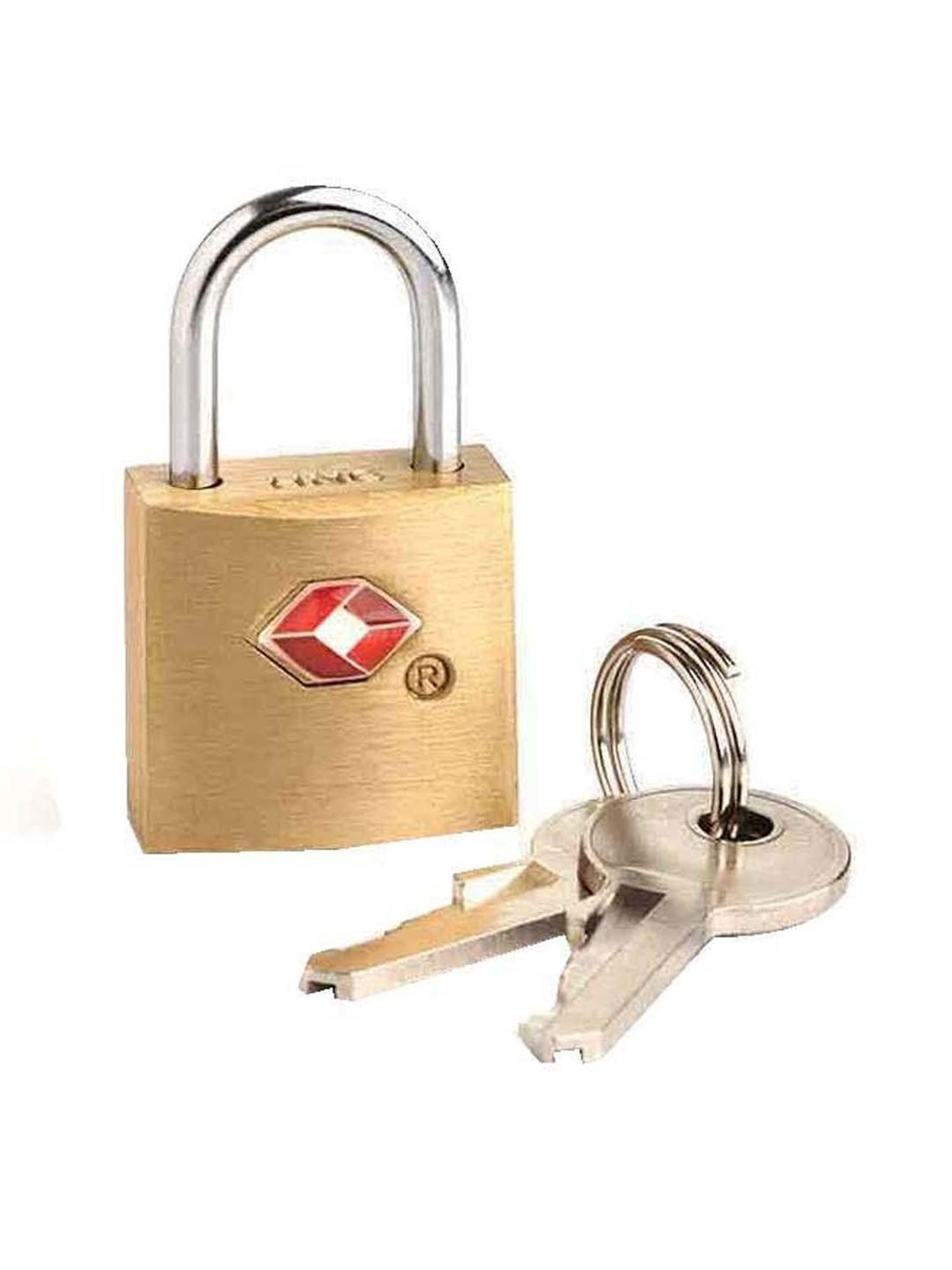 Travel Blue Golden TSA Lock