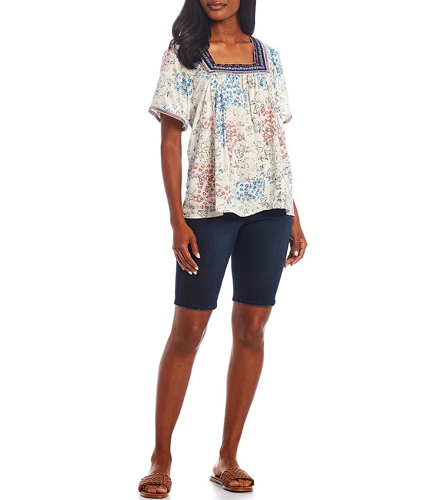 Code Bleu Petite Size Chelsea Bermuda Shorts
