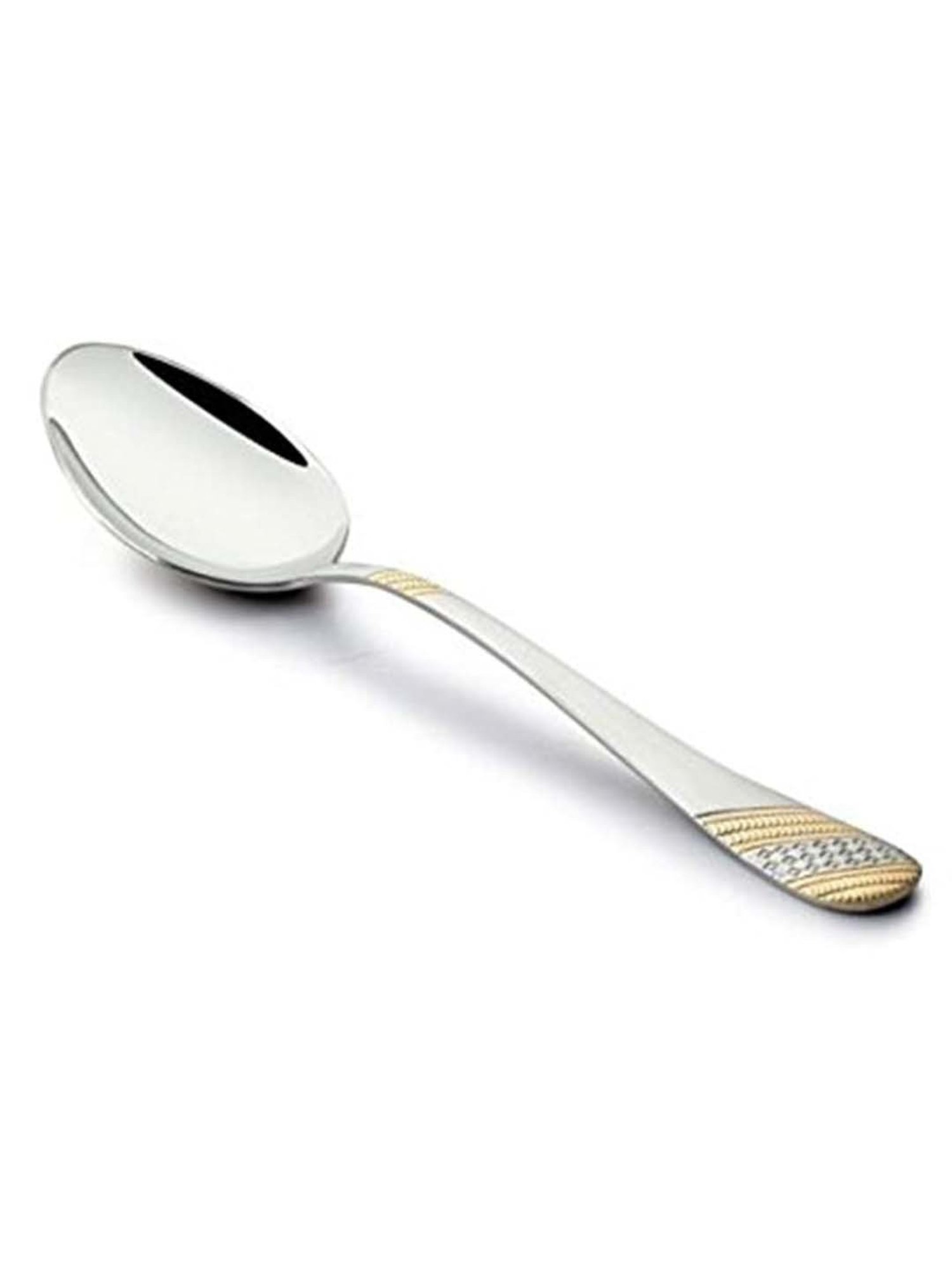 Sumeet S.S.Big Serving&Cooking Spoon Set-5pc(1 Turner,1Serving Spoon,1Skimmer,1Basting Spoon,1Ladle)