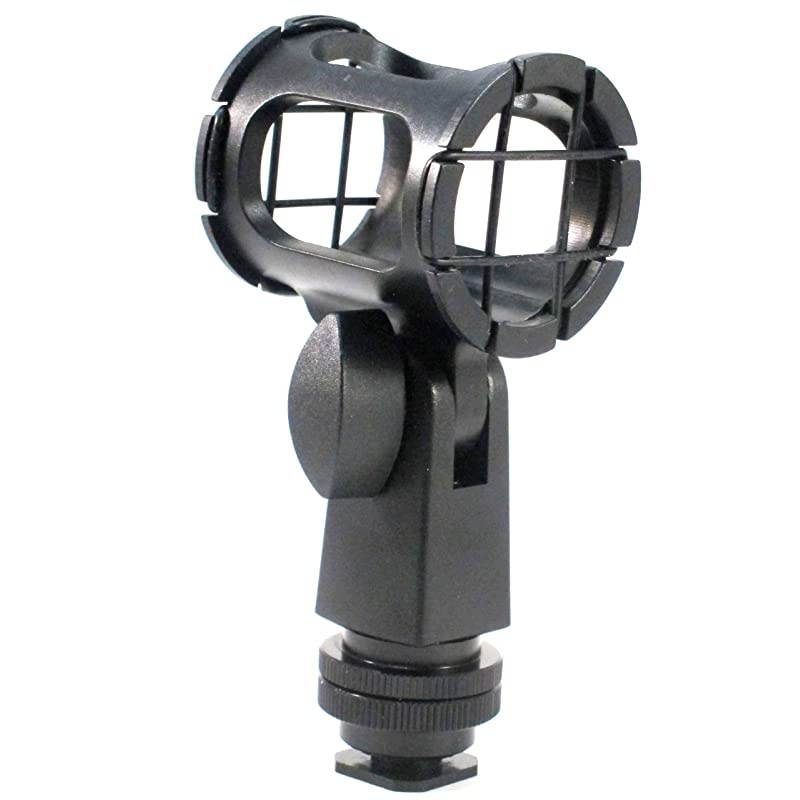 SM3 Low Profile Microphone ShockMount, With Hotshoe , 1/4 20, 3/8 , 5/8 Connectors Included