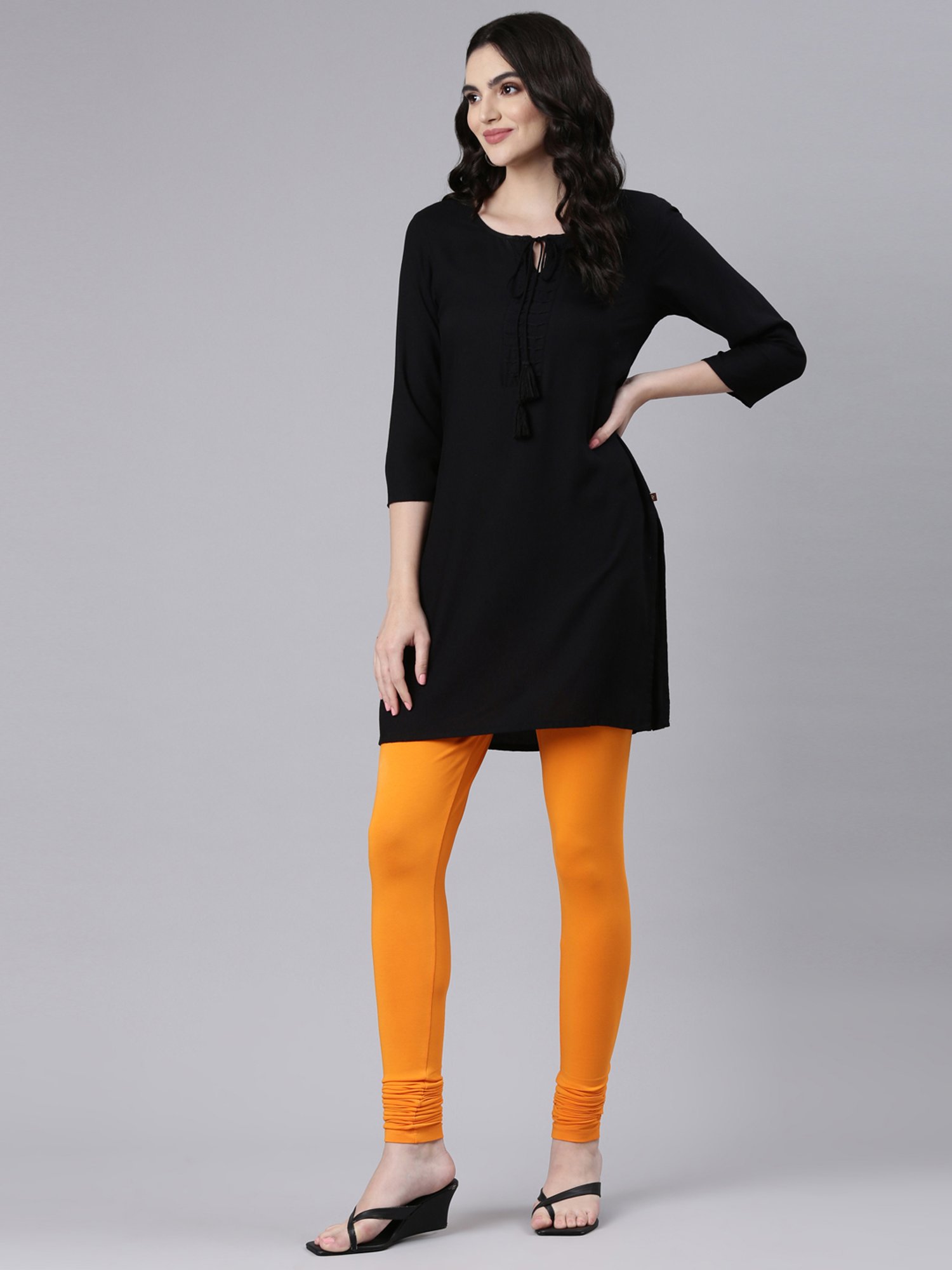 Dixcy Slimz Orange Leggings