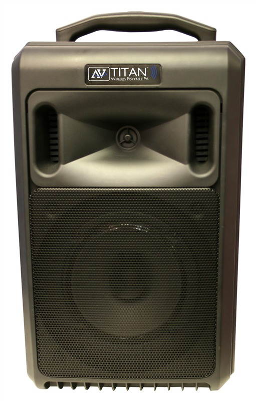 AmpliVox - SW800 - AmpliVox SW800: Titan Wireless Portable PA System - 100 W Amplifier - Cable, Wireless Microphone -