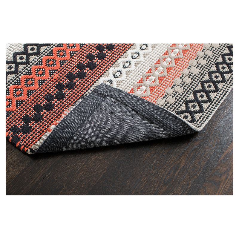 Stripe Woven Area Rug 8'X10' - Anji Mountain