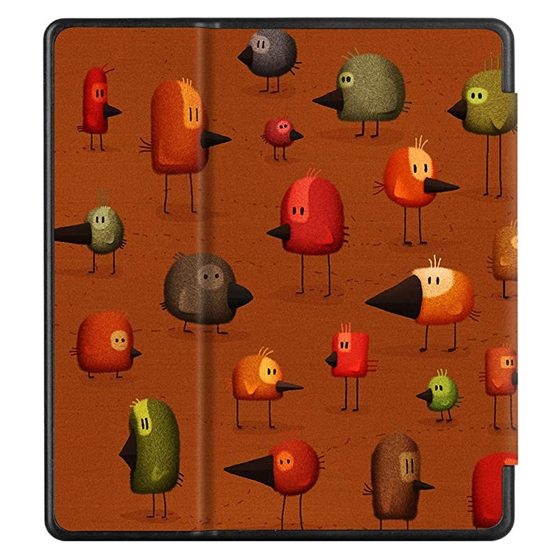 Painting Case for Kindle Oasis 20172019 7 inches 9th10th Gens Cover with Auto SleepWake Birds