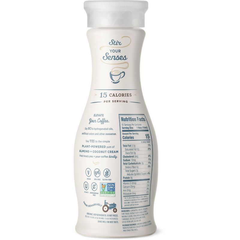 Califia Farms Dairy-Free Vanilla Almond Milk Creamer - 25.4 fl oz