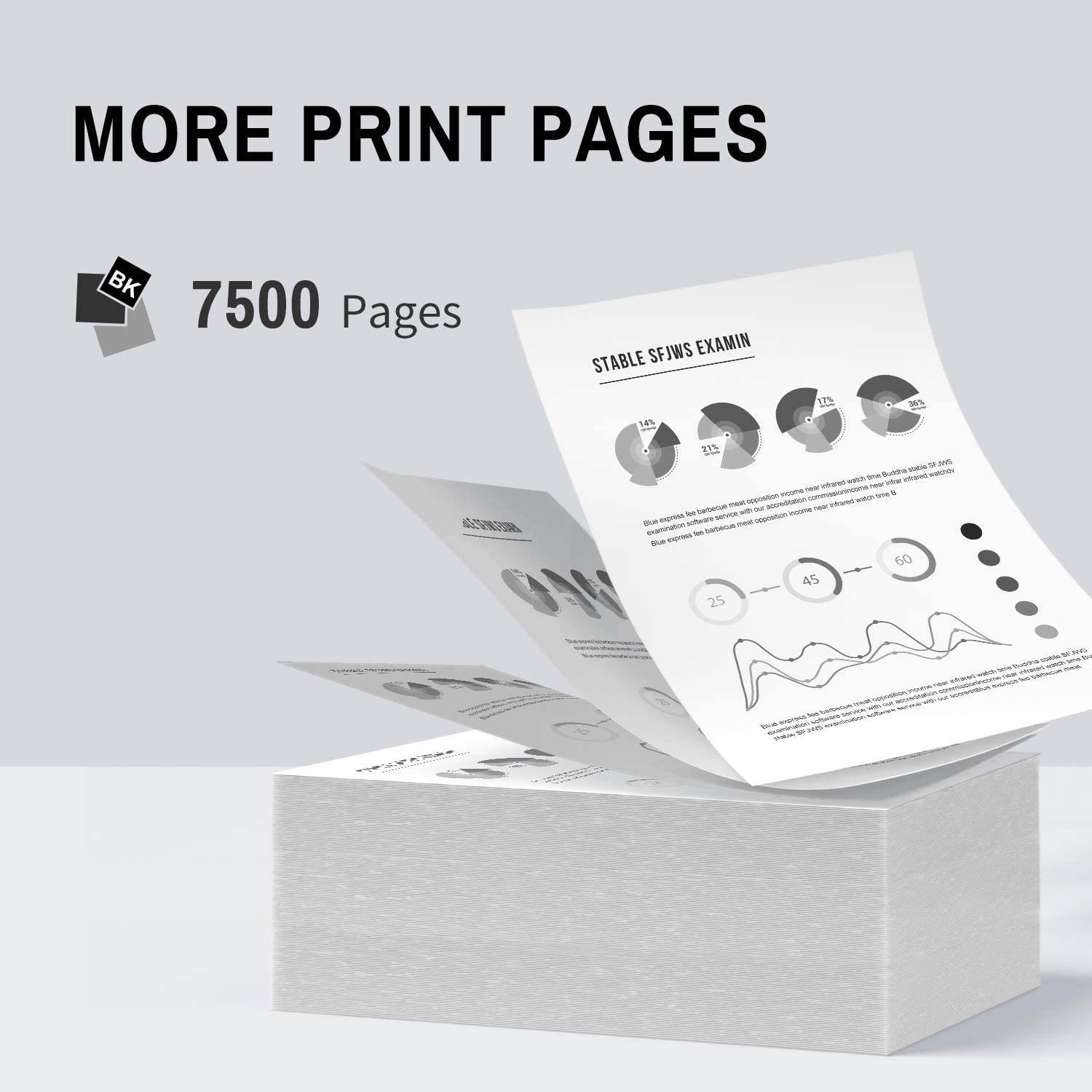 SAILNER NO CHIP Compatible Toner Cartridge Replacement for HP 414A W2020A use with Color Laserjet Pro MFP M454dw M479fdn M479fdw M454dn M479dw (Black, 1 Pack)