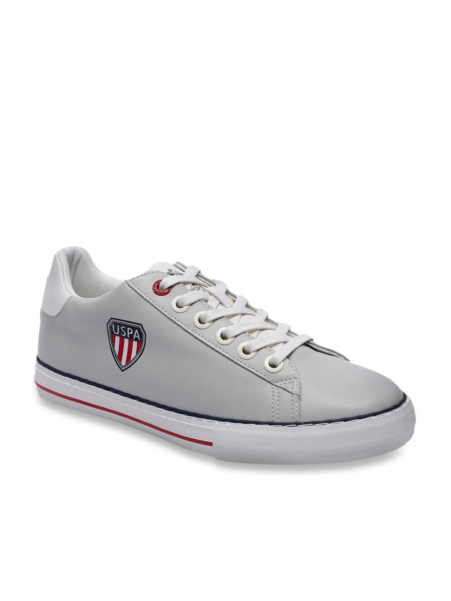 U.S. Polo Assn. Men's Malin Grey Casual Sneakers
