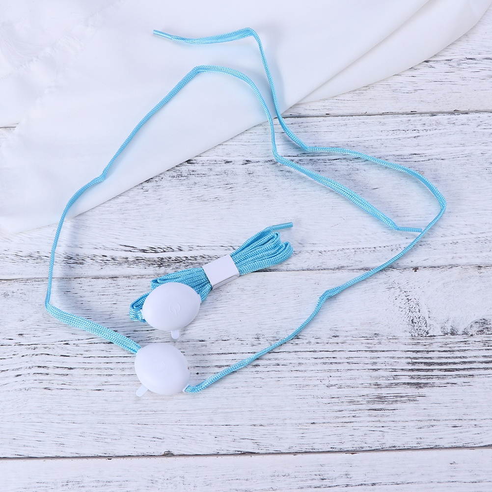 1 Pair LED Shoe laces Lights Up Flashing Light Shoestrings for Christmas Party Cycling Dancing Hiking Hip-hop Running Decorations (Red)