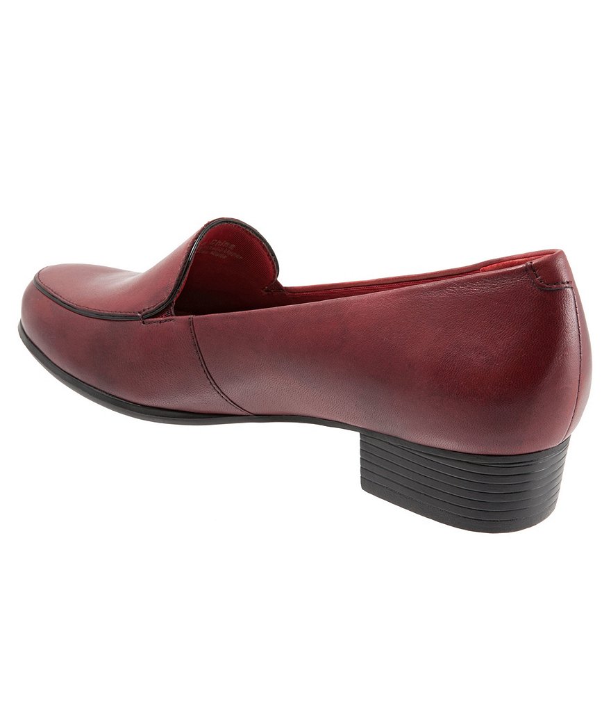 Trotters Monarch Slip-On Block Heel Loafers