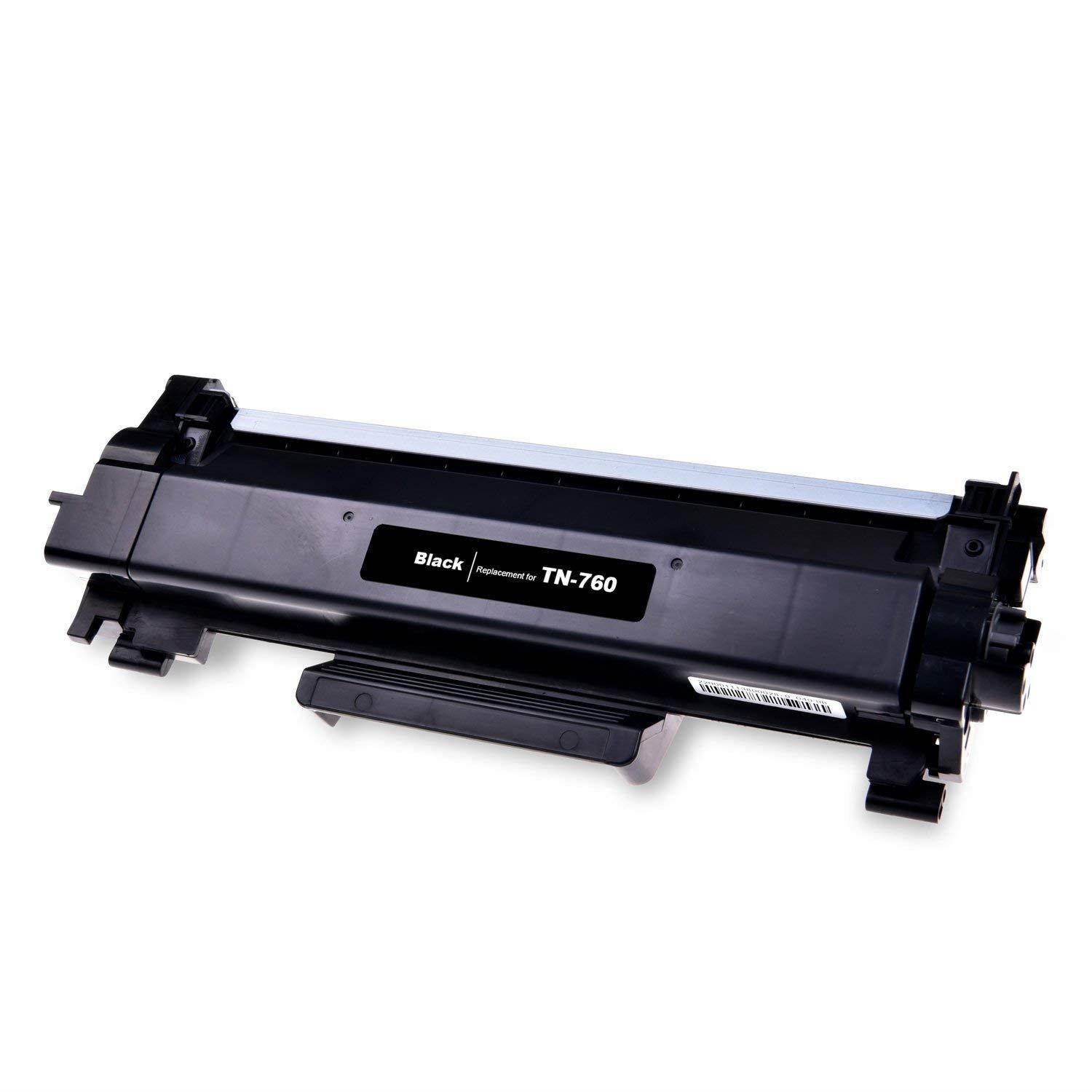 LEMERO Compatible Brother TN760 TN 760 TN730 TN 730 High Yield Toner Cartridge - No Chip Brother HL-L2350DW HL-L2390DW HL-L2395DW HL-L2370DW DCP-L2550DW MFC-L2710DW MFC-L2730DW MFC-L2750DW