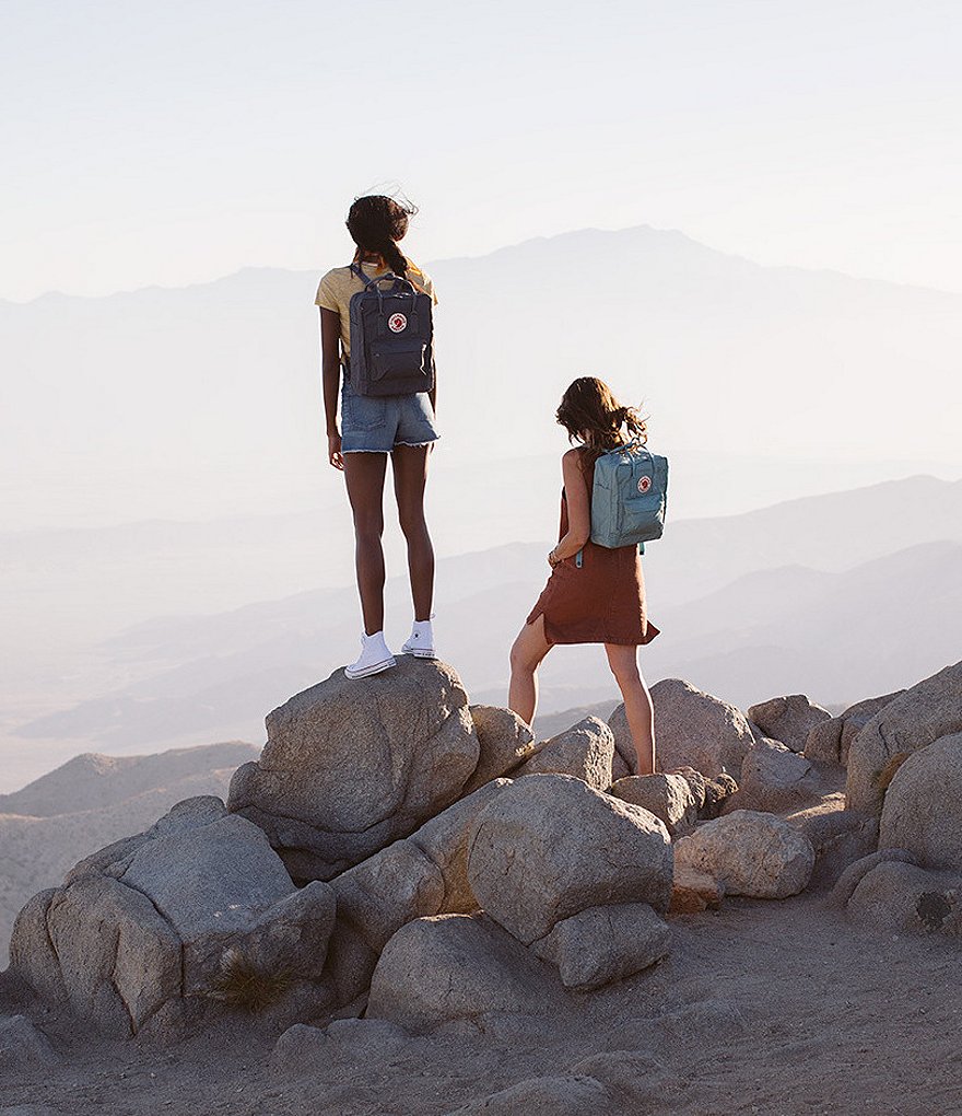 Fjallraven Kanken Water-Resistant Cotton Zipper Convertible Backpack