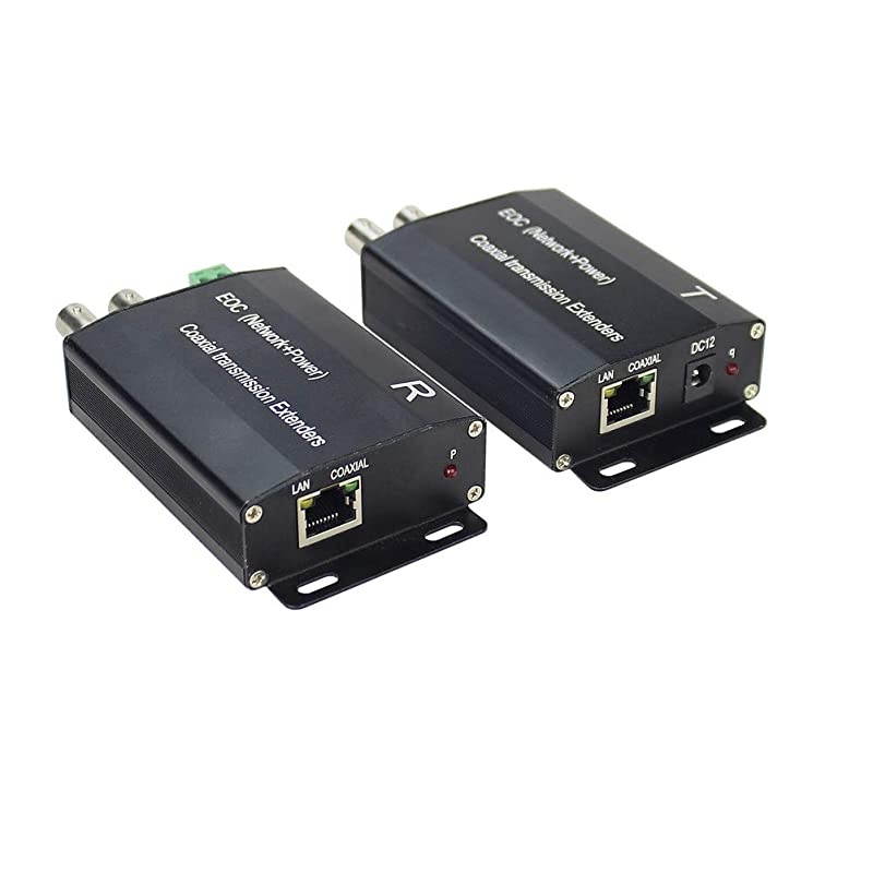 and Power Bridge Ethernet Over Coax Converter 10100M Support MultiPoint Access CTEOC03MP