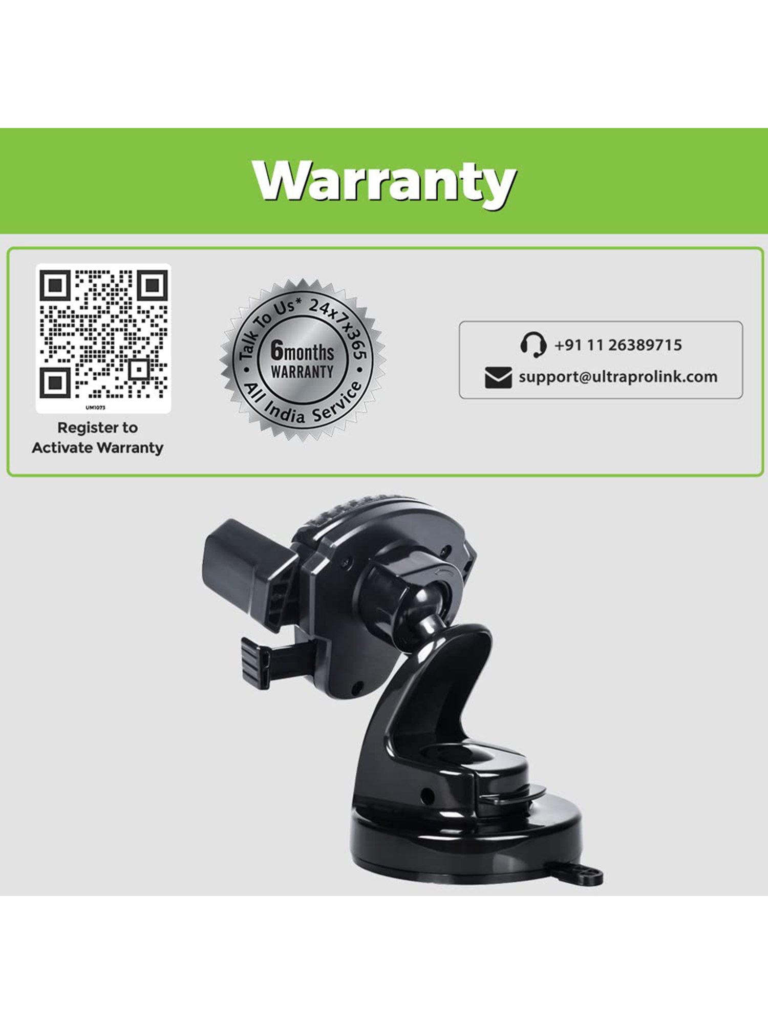 GRIPP Magic Stand Compatible for All Mobile Phones Devices (Black)