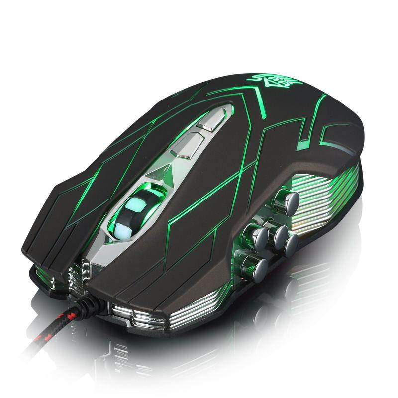iGamer - JS-X9 II 9D 3500DPI 10 Buttons Optical Usb Gaming Mouse CF LOL WOW MMO