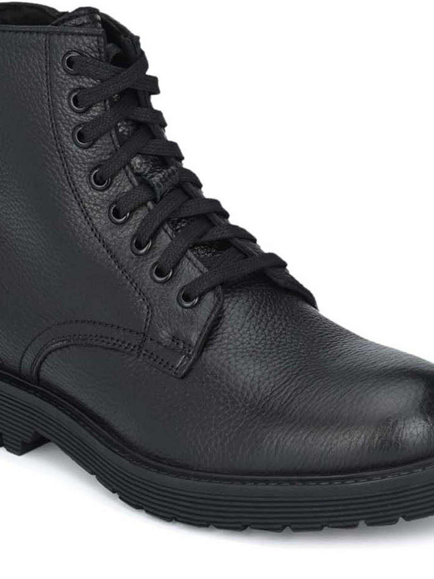 Delize Men's Black Derby Boots