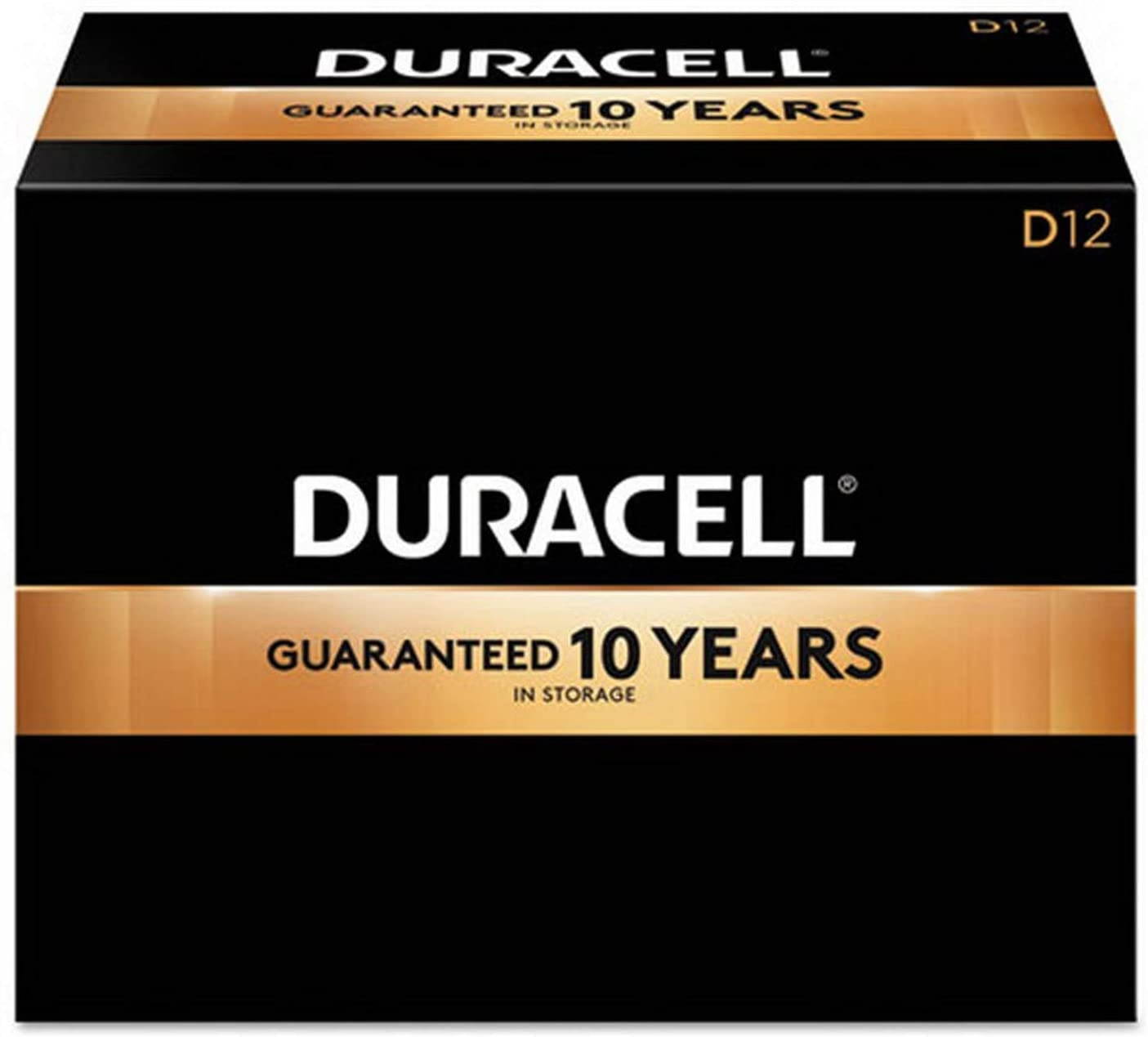 Duracell CopperTop Alkaline Batteries with Duralock Power Preserve Technology D