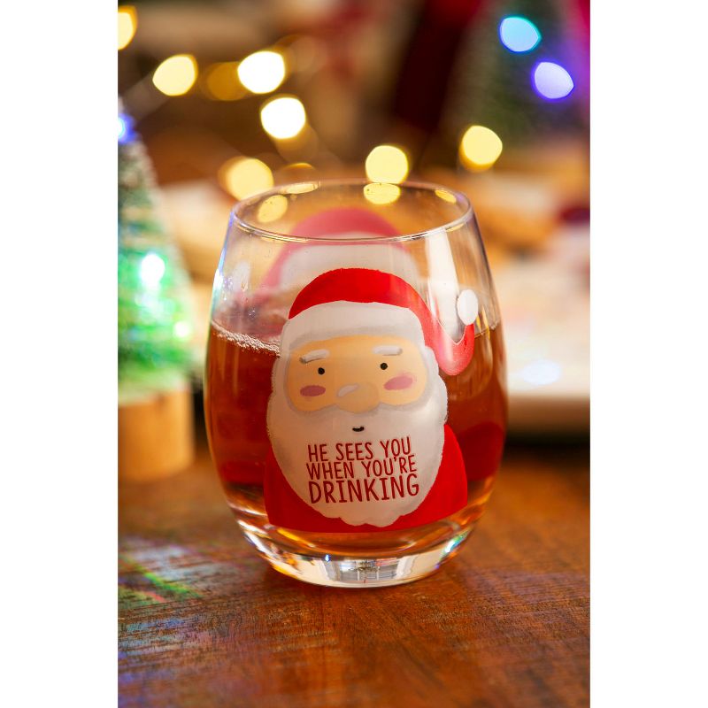 16oz 4pk Glass Goblet Glasses - Threshold™