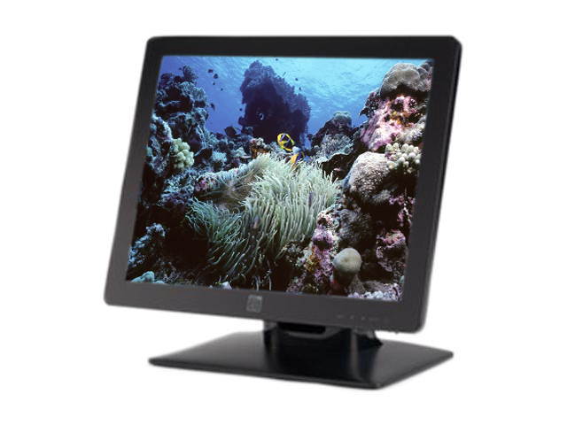 ELO TOUCHSYSTEMS 1717L Black 17" D-Sub 5-wire Resistive Desktop Touchmonitor